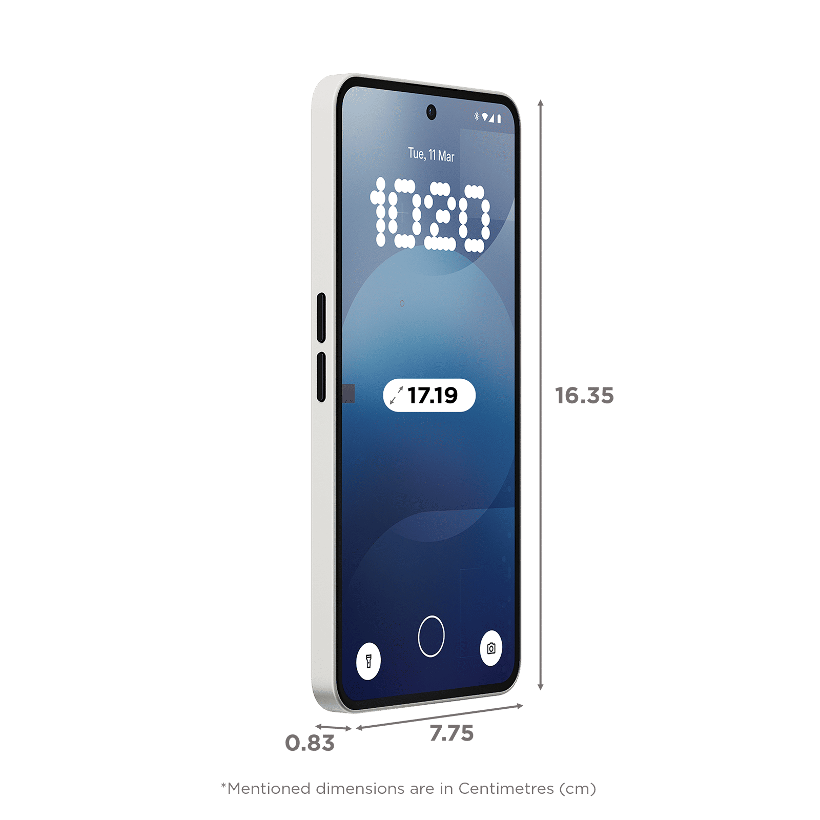 Buy Nothing Phone 3a 5G (8GB RAM, 128GB, White) Online - Croma